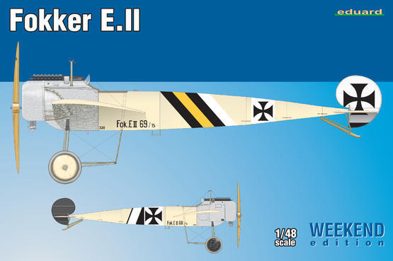 ED08451 Eduard 1/48 Fokker E. II Plastic Model Kit