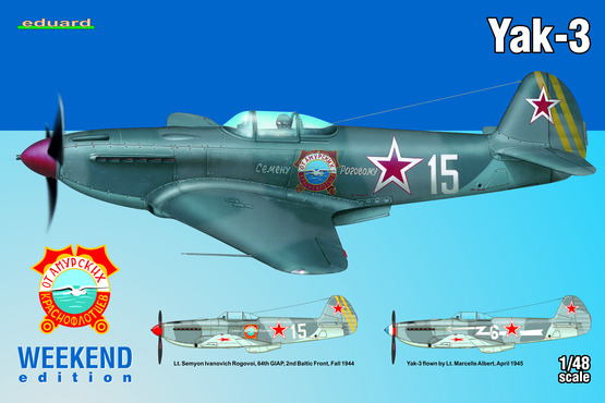 ED08457 Eduard 1/48 Yak-3 Plastic Model Kit