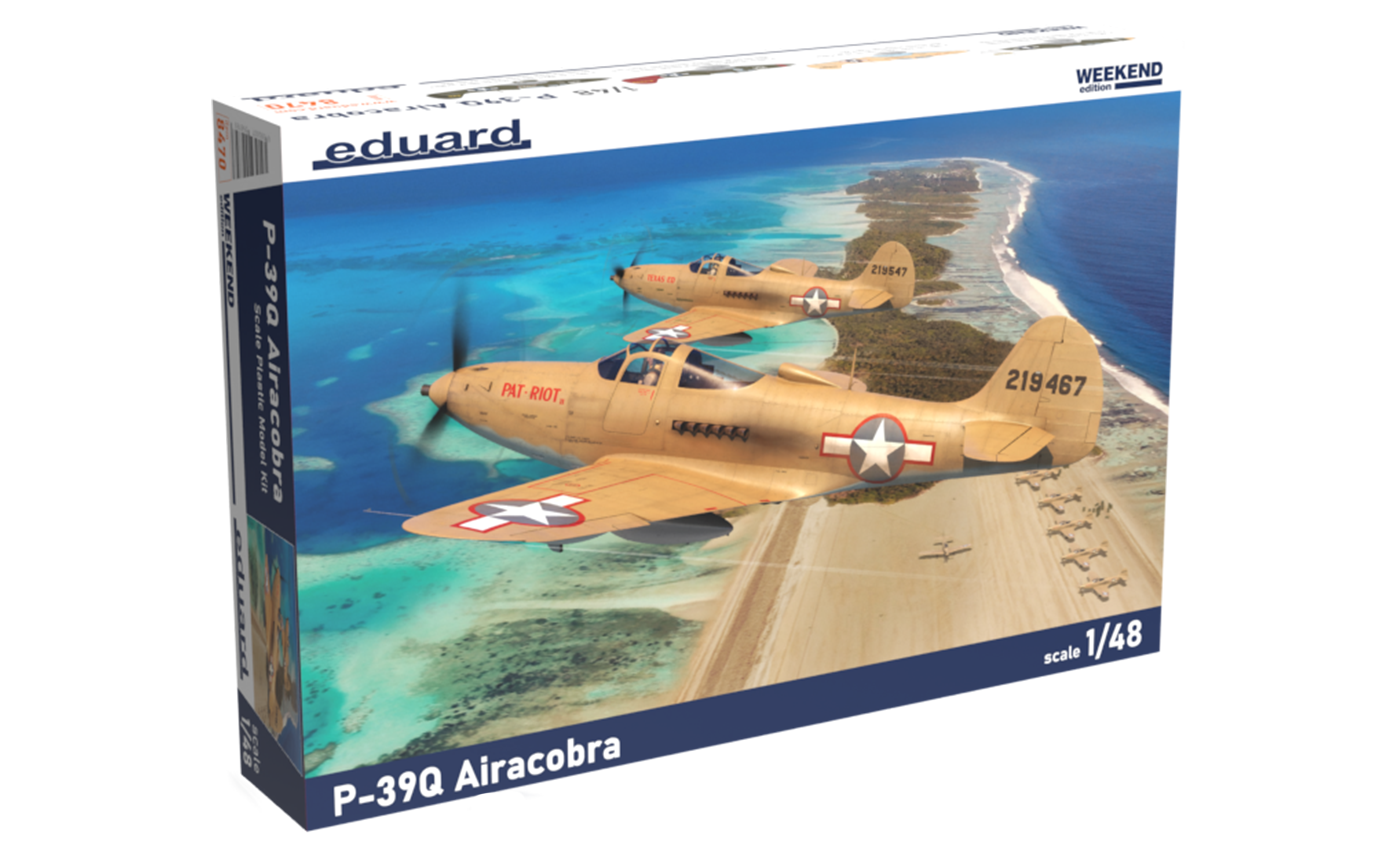 ED08470 Eduard 1/48 P-39Q Airacobra Plastic Model Kit Eduard