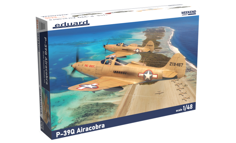 ED08470 Eduard 1/48 P-39Q Airacobra Plastic Model Kit