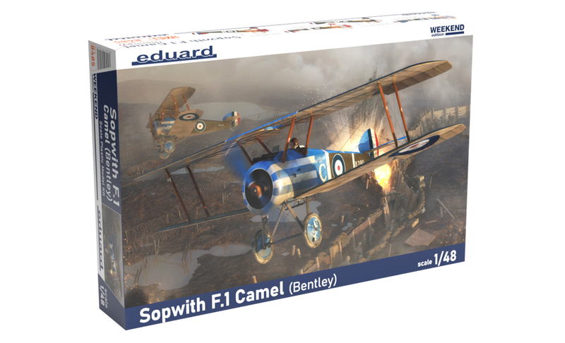 ED08485 Eduard 1/48 Sopwith F.1 Camel (Bentley) Plastic Model Kit [08485]