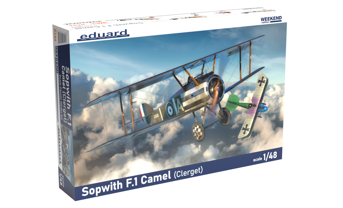 Eduard 1/48 Sopwith F.1 Camel (Clerget) Plastic Model Kit