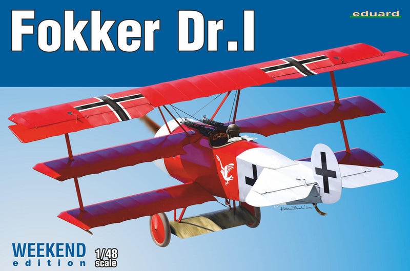 ED08487 Eduard 1/48 Fokker Dr. I Plastic Model Kit