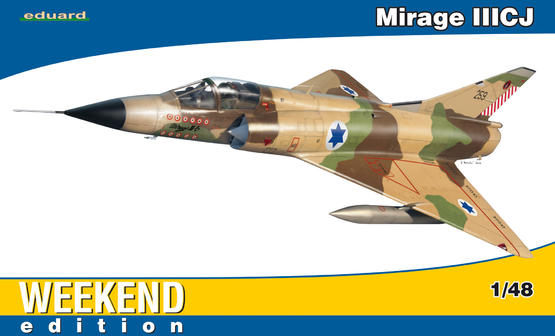 ED08494 Eduard 1/48 Mirage IIICJ Plastic Model Kit Eduard