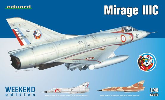 ED08496 Eduard 1/48 Mirage IIIC Plastic Model Kit