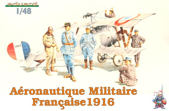 ED08511 Eduard 1/48 Aeronautique Militaire Francaise 1916 Plastic Model Kit