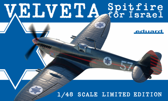 ED11111 Eduard 1/48 Velveta / Spitfire for Israel Plastic Model Kit