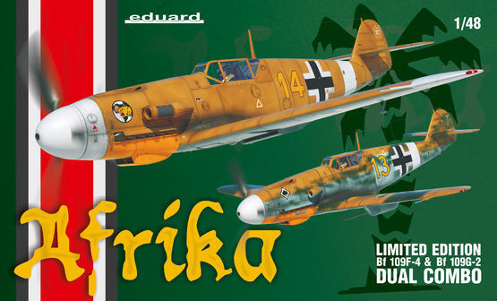 ED11116 Eduard 1/48 Afrika DUAL COMBO Plastic Model Kit Eduard