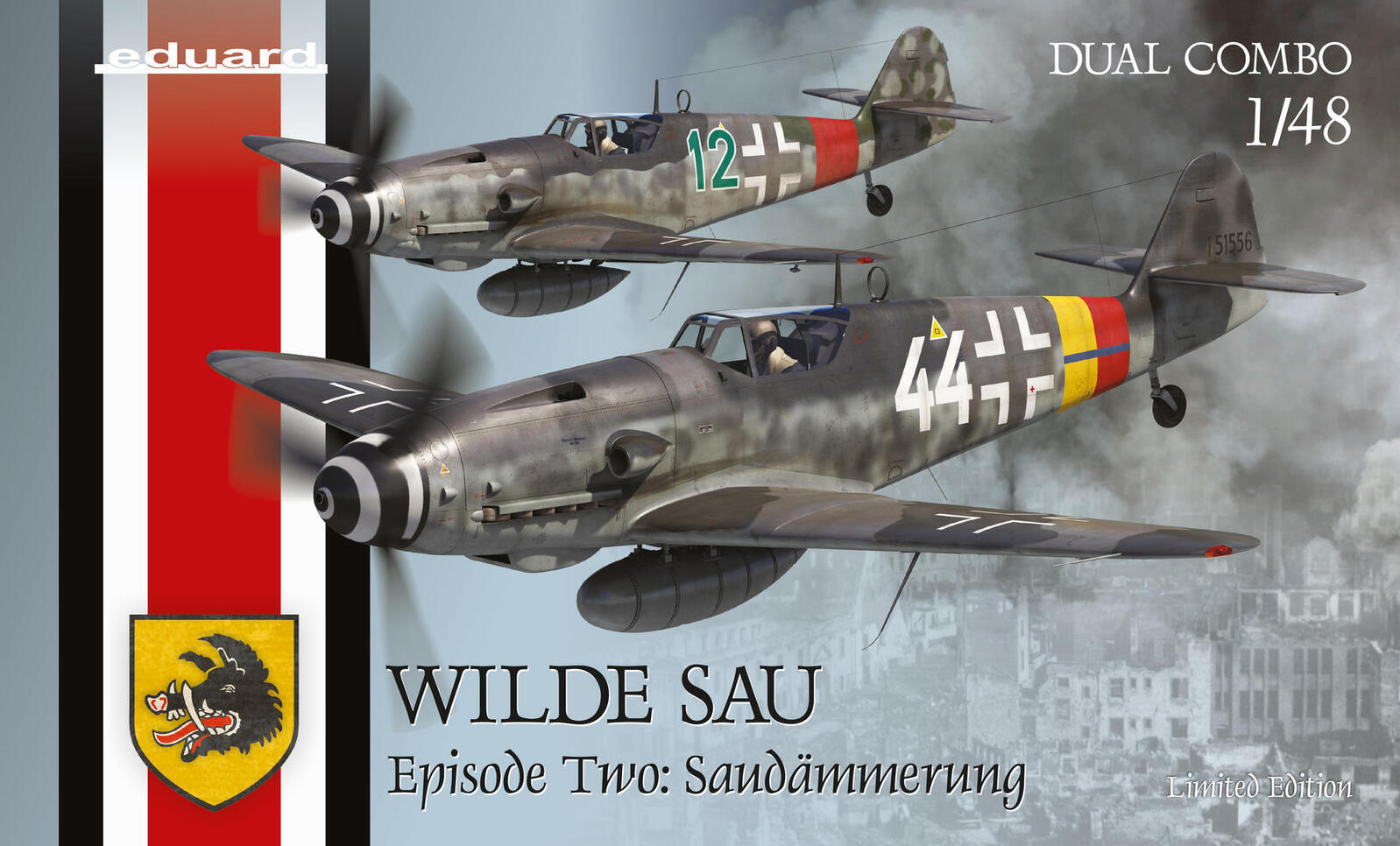 ED11148 Eduard 1/48 WILDE SAU Episode Two: Saud¤mmerung Plastic Model Kit Eduard