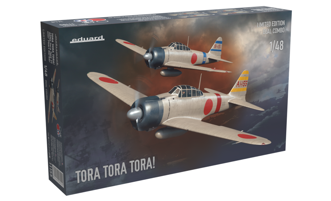 ED11155 Eduard 1/48 Zero Limited Edition TORA TORA TORA Plastic Model Kit [11155] Eduard