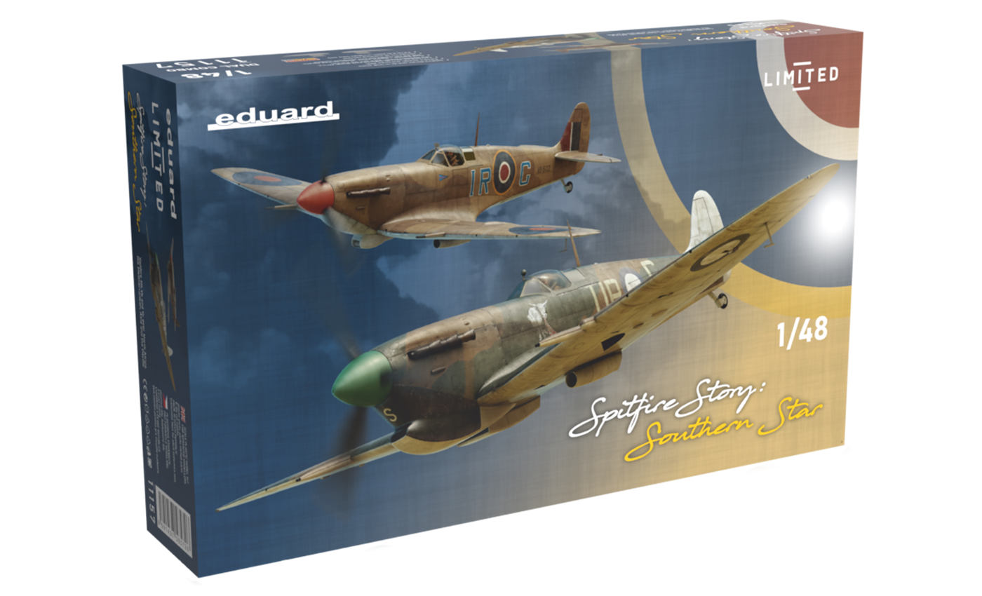 ED11157 Eduard 1/48 Spitfire Story: Southern Star Dual Combo Plastic Model Kit [11157]*Aust Decals* Eduard