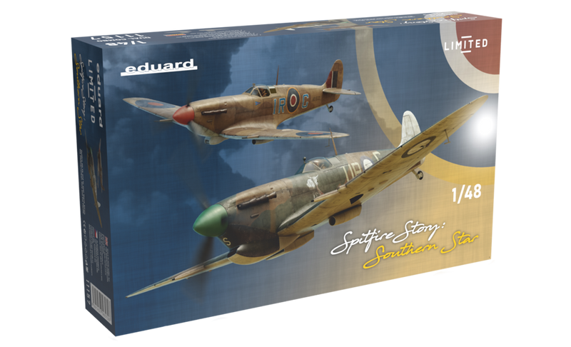 ED11157 Eduard 1/48 Spitfire Story: Southern Star Dual Combo Plastic Model Kit [11157]*Aust Decals*