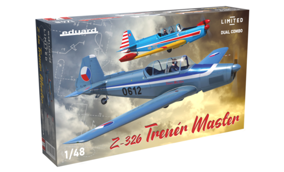 ED11167 Eduard 1/48 Z-326 Trener Master DUAL COMBO Limited edition Plastic Model Kit [11167] Eduard