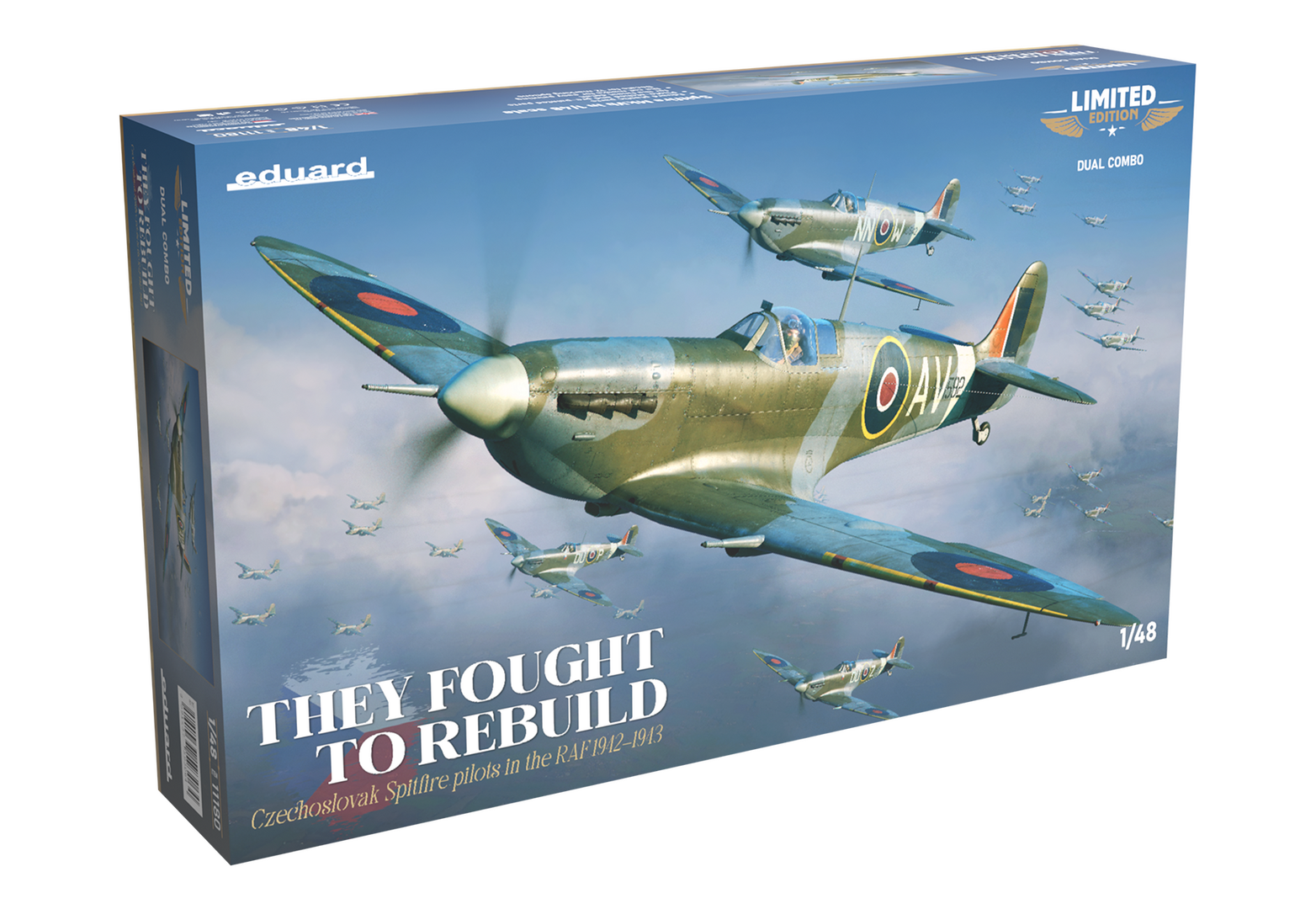 Eduard 1/48 They Fought To Rebuild Dual Combo Plastic Model Kit