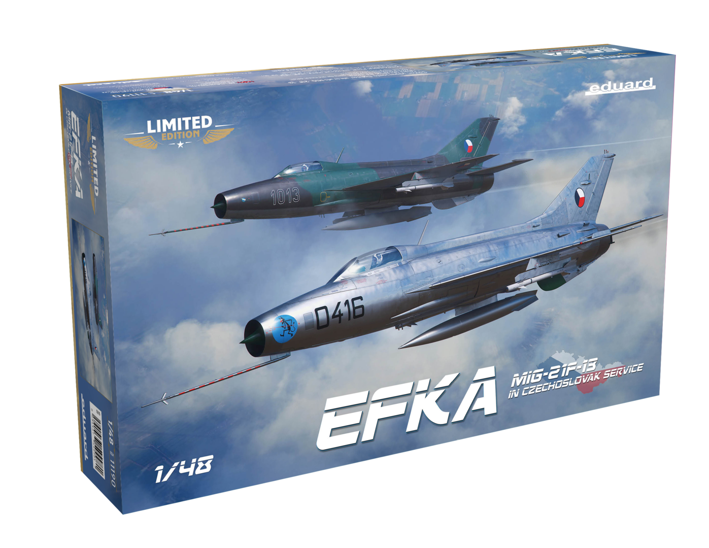 Eduard 1/48 EFKA / MiG-21F-13 In Czechoslovak Service Plastic Model Kit