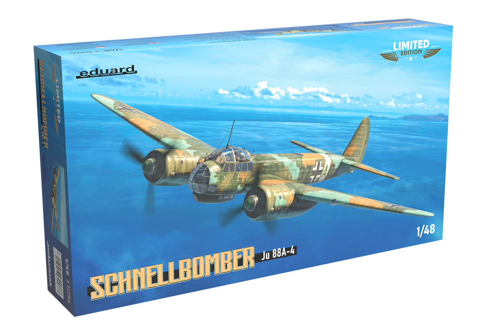 Eduard 1/48 Schnellbomber Ju 88 A-4 Plastic Model Kit