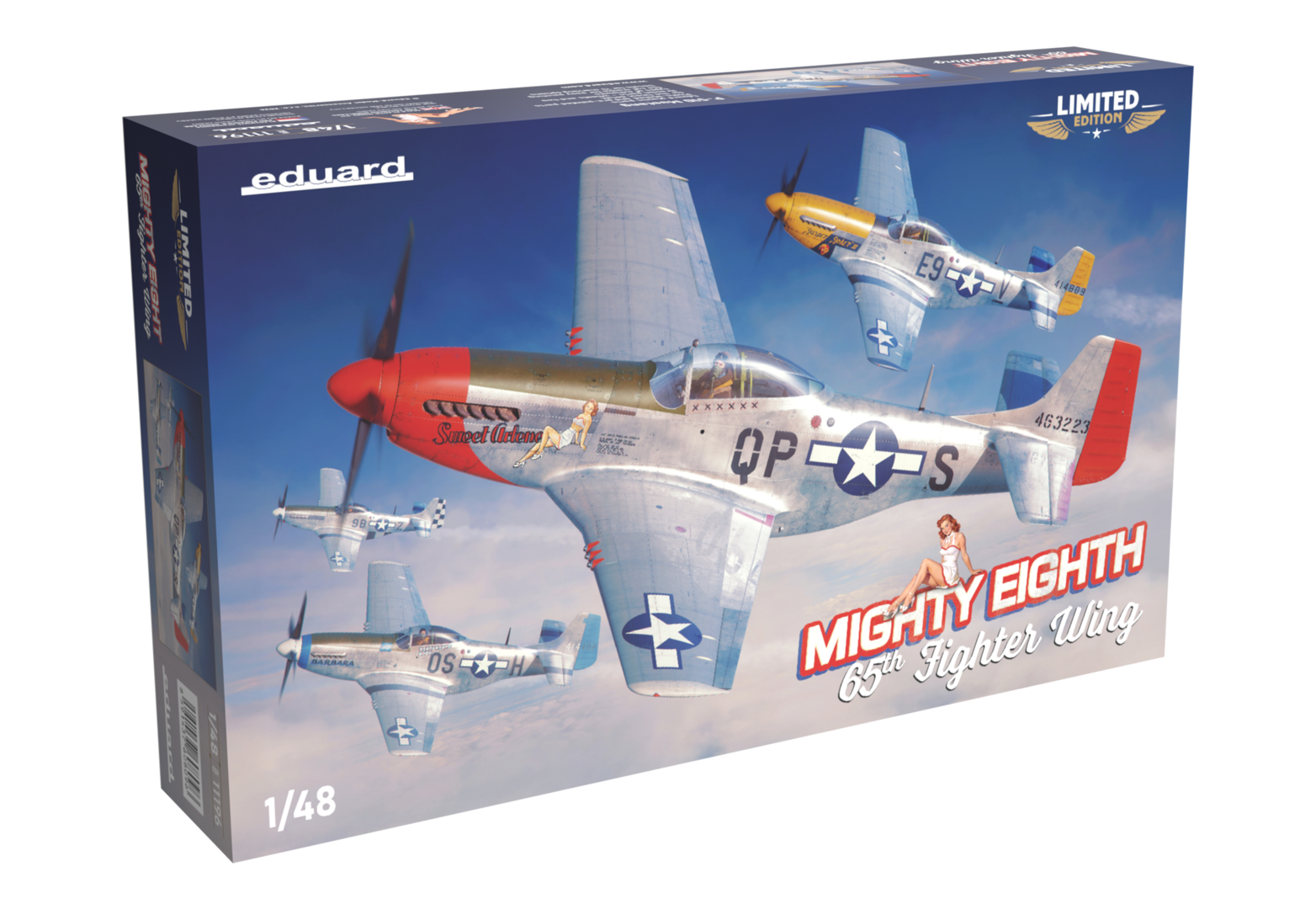 Eduard 1/48 Mighty Eighth: 65th Fighter Wing Plastic Model Kit