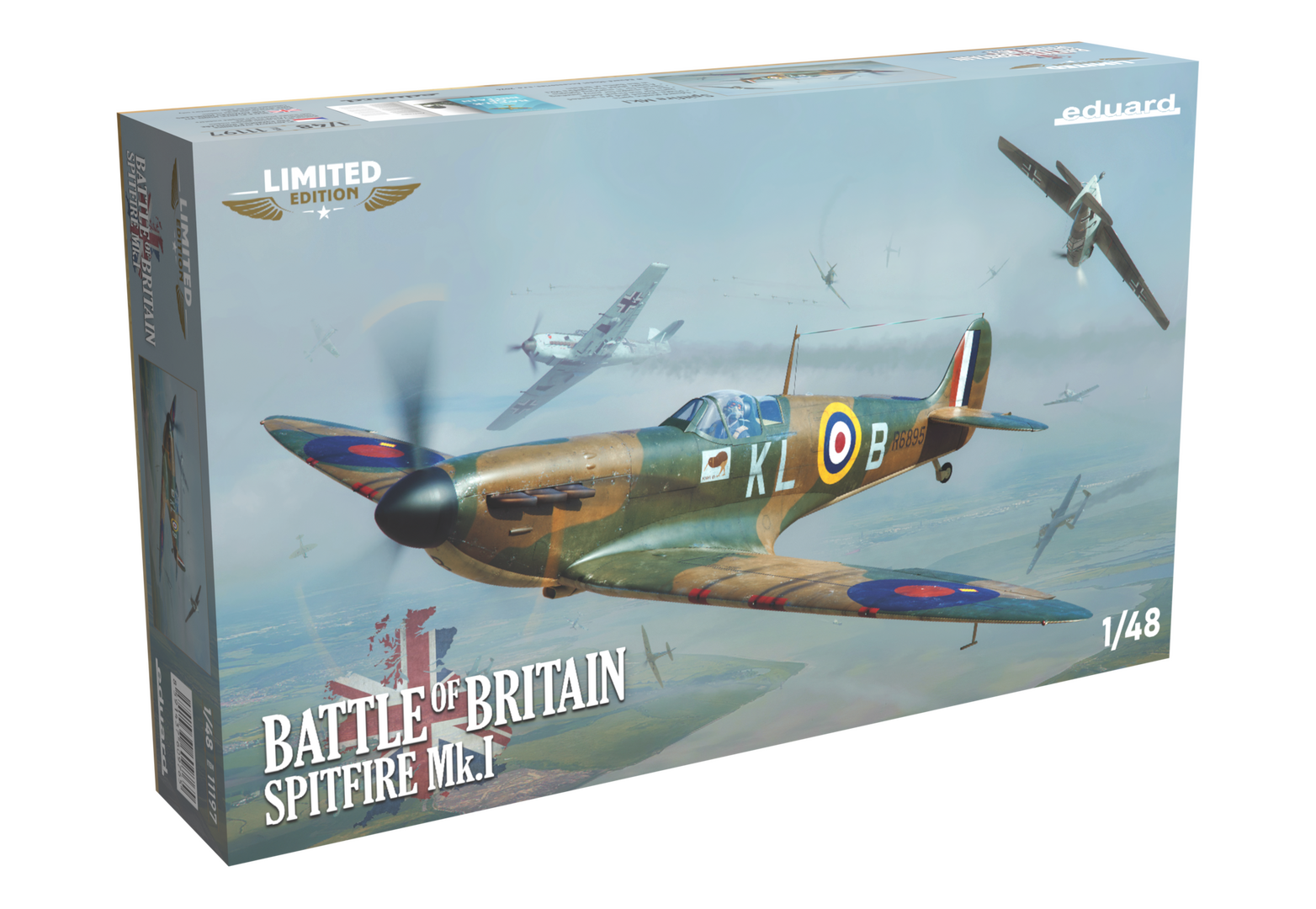 Eduard 1/48 Battle of Britain Spitfire Mk.I - Limited Edition Plastic Model Kit