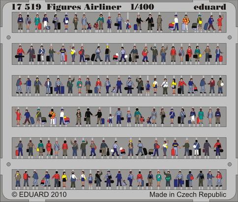 ED17519 Eduard 1/400 Figures Airliner Photo etched parts Eduard