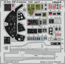 ED23032 Eduard 1/24 F6F-5 interior Photo-etch set (Airfix) Eduard