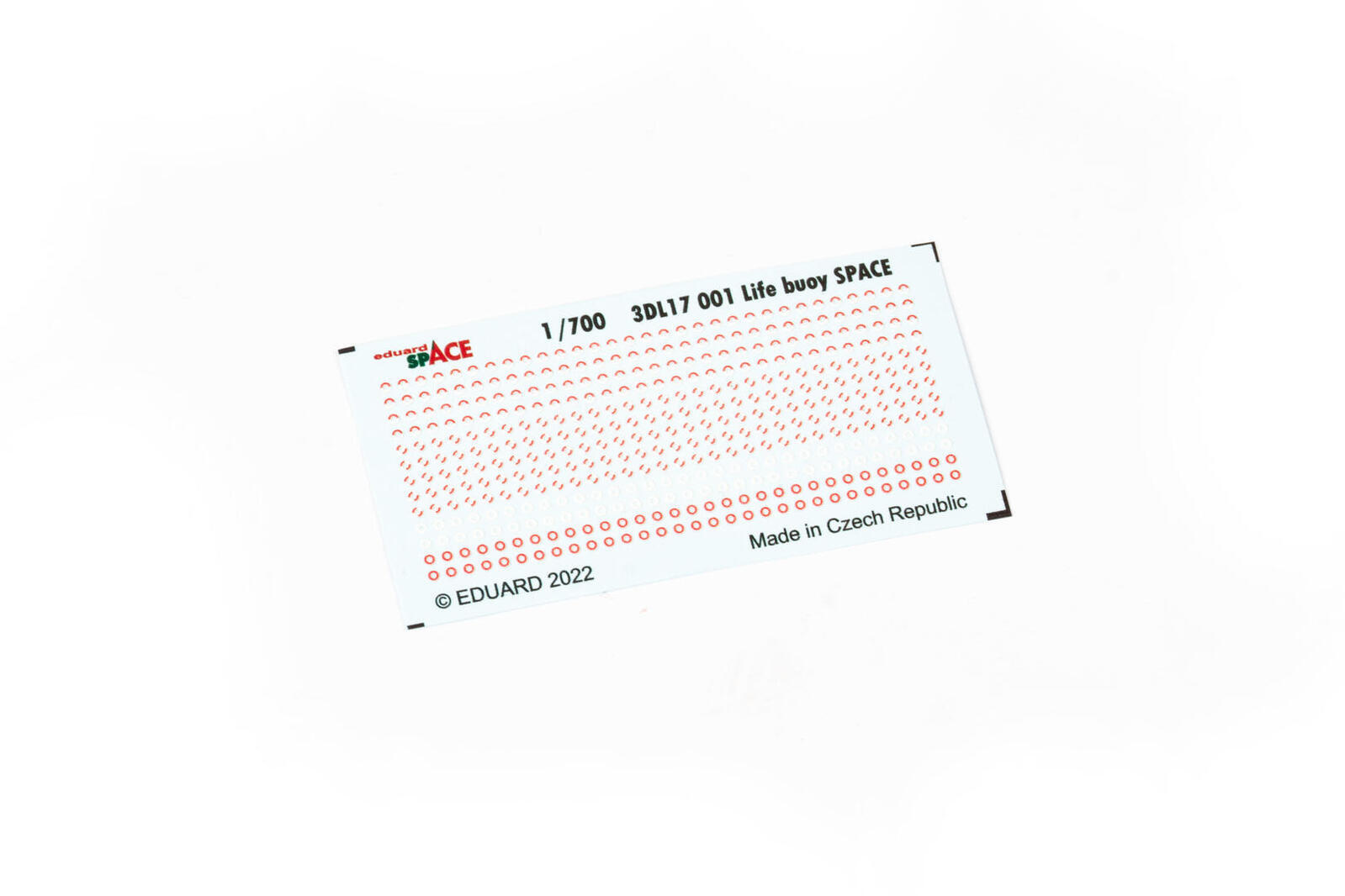 ED3DL17001 Eduard 1/700 Life buoy Space 3D Decals [3DL17001] Eduard