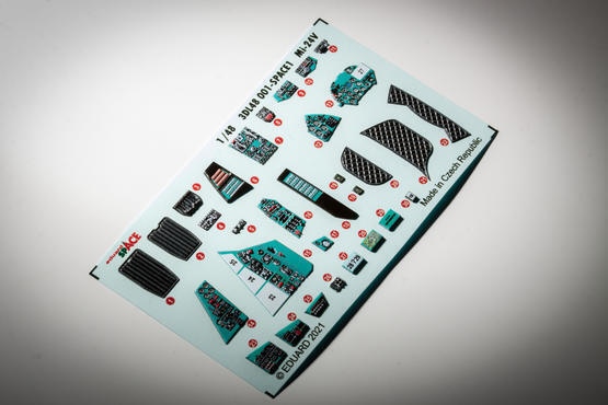ED3DL48001 Eduard 1/48 Mi-24V SPACE 3D Decals Eduard