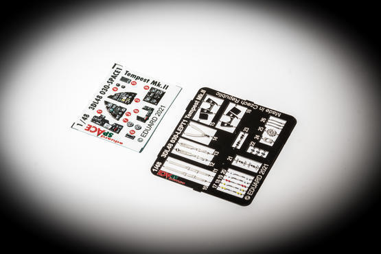 ED3DL48030 Eduard 1/48 Tempest Mk.II Space3D Decals Eduard