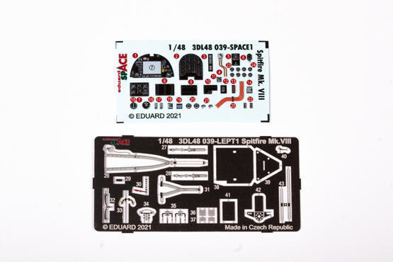 ED3DL48039 Eduard 1/48 Spifire Mk. VIII SPACE Eduard
