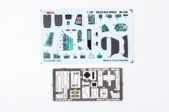 ED3DL48043 Eduard 1/48 Mi-24D SPACE Eduard