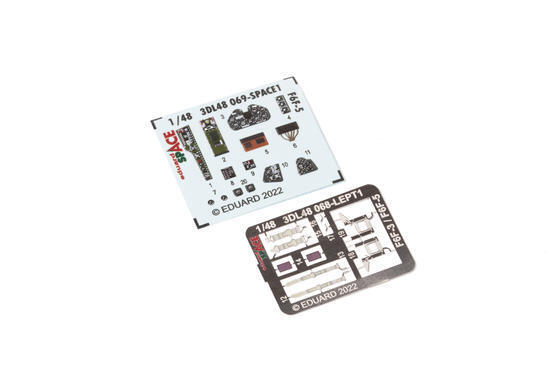 ED3DL48069 Eduard 1/48 F6F-5 (Eduard) Space Decals [3DL48069]