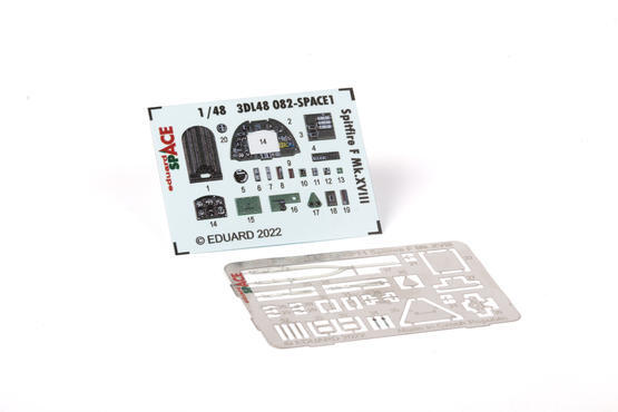 ED3DL48082 Eduard 1/48 Spitfire F Mk.XVIII Space 3D Decals [3DL48082]