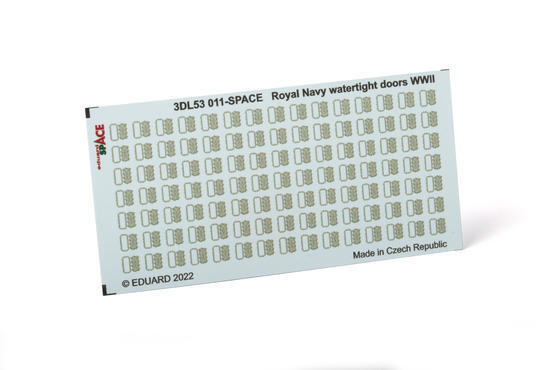ED3DL53011 Eduard 1/350 Royal Navy watertight doors WWII Space 3D Decals [3DL53011]