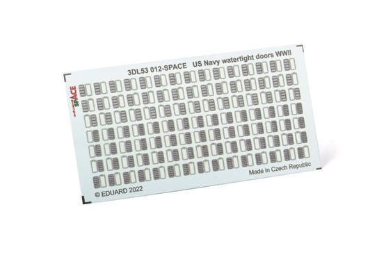 ED3DL53012 Eduard 1/350 US Navy watertight doors WWII Space 3D Decals [3DL53012]
