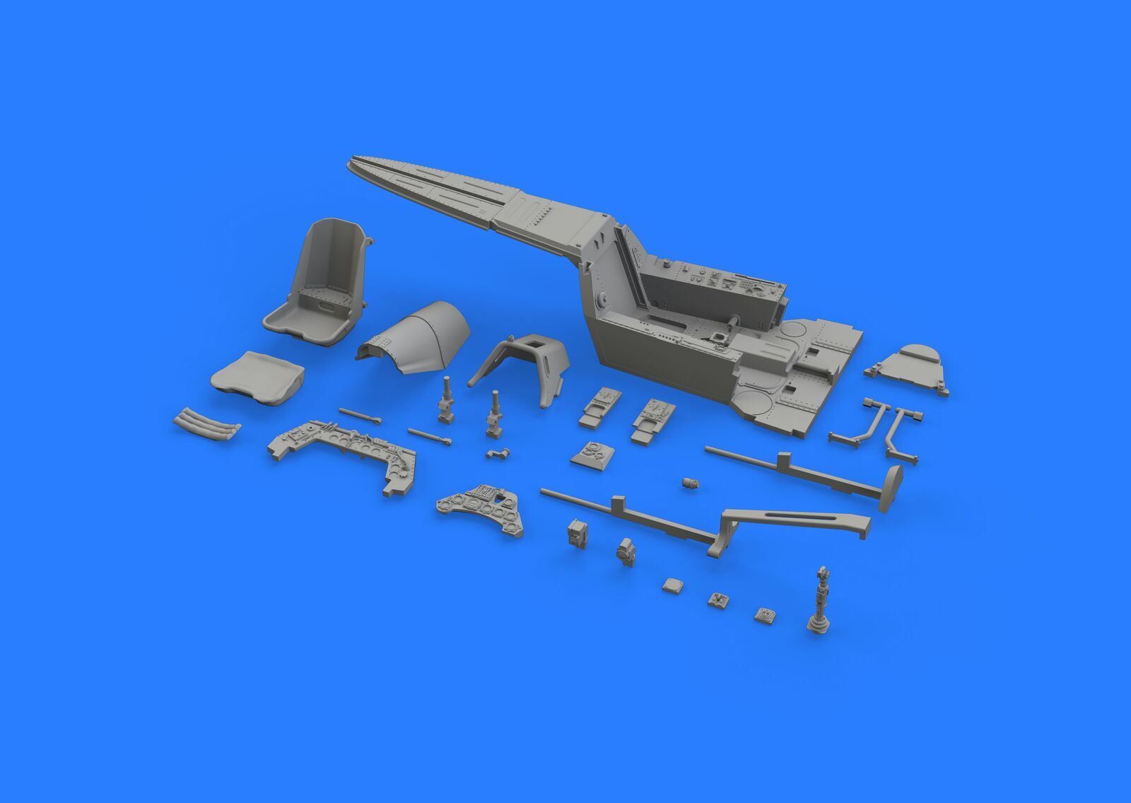 ED632119 Eduard 1/32 Fw 190A-8 cockpit (Revell) Eduard