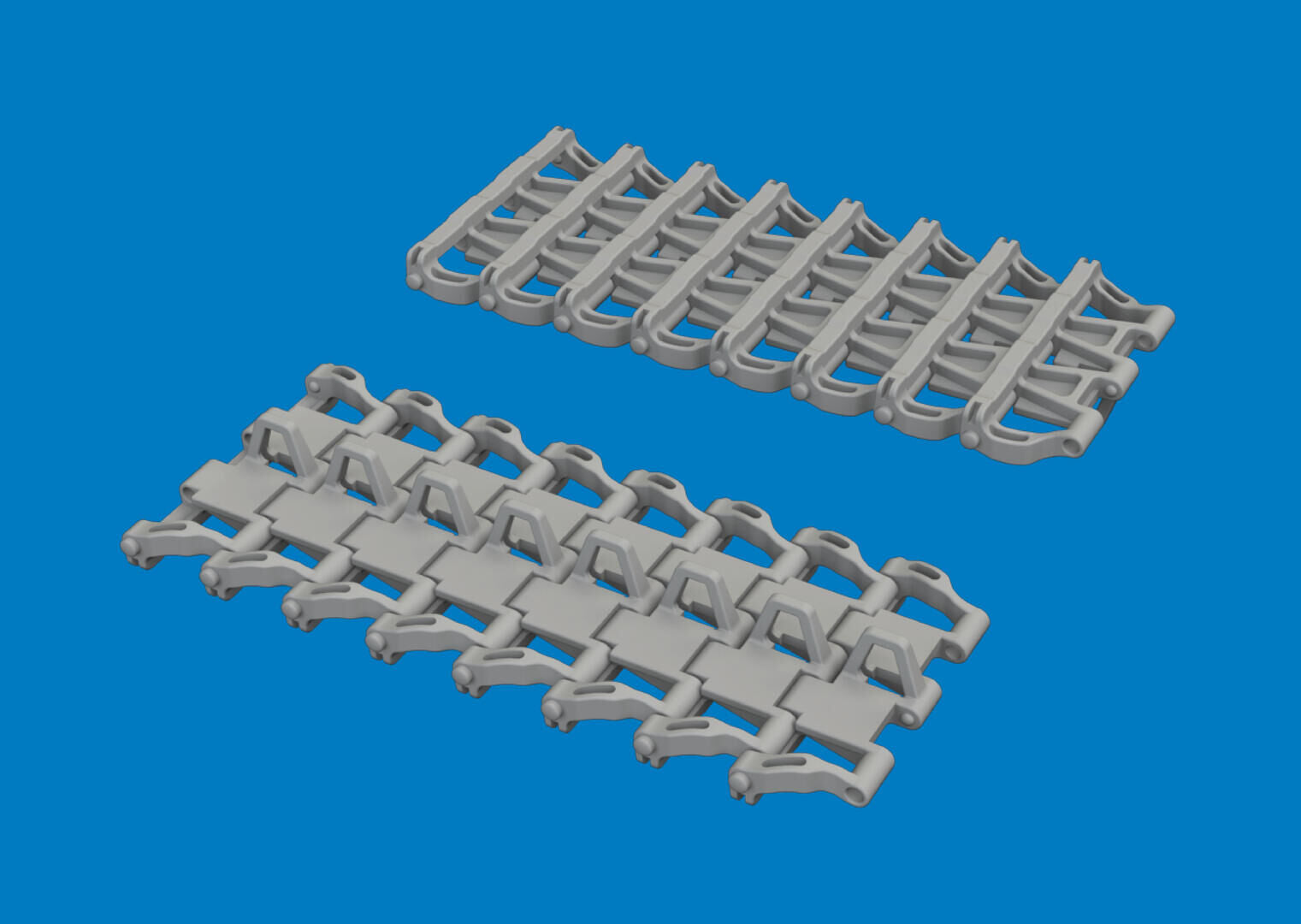 Eduard 1/35 Pz.Kpfw. III/IV tracks Type 3A PRINT Brassin Set