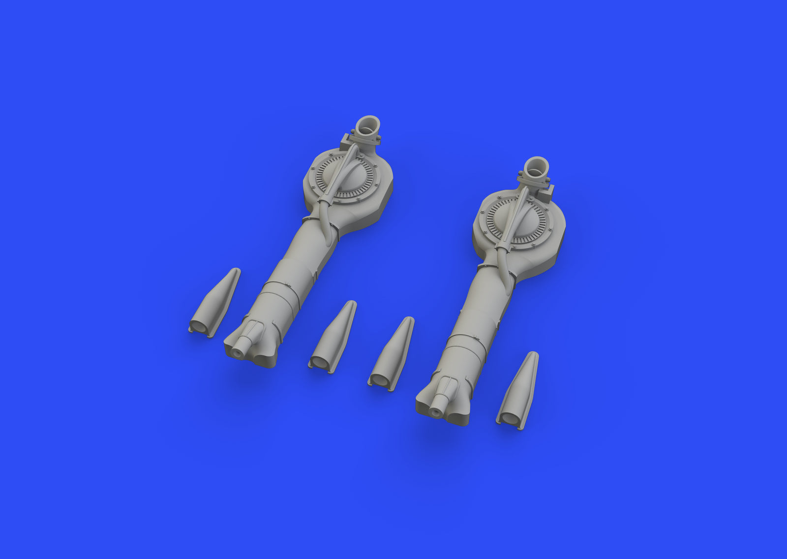 ED648519 Eduard 1/48 P-38F/ G superchargers Brassin Eduard