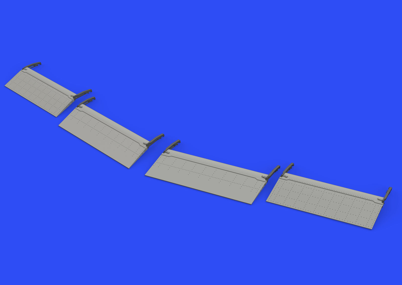 ED648520 Eduard 1/48 P-38F/ G landing flaps Brassin Eduard