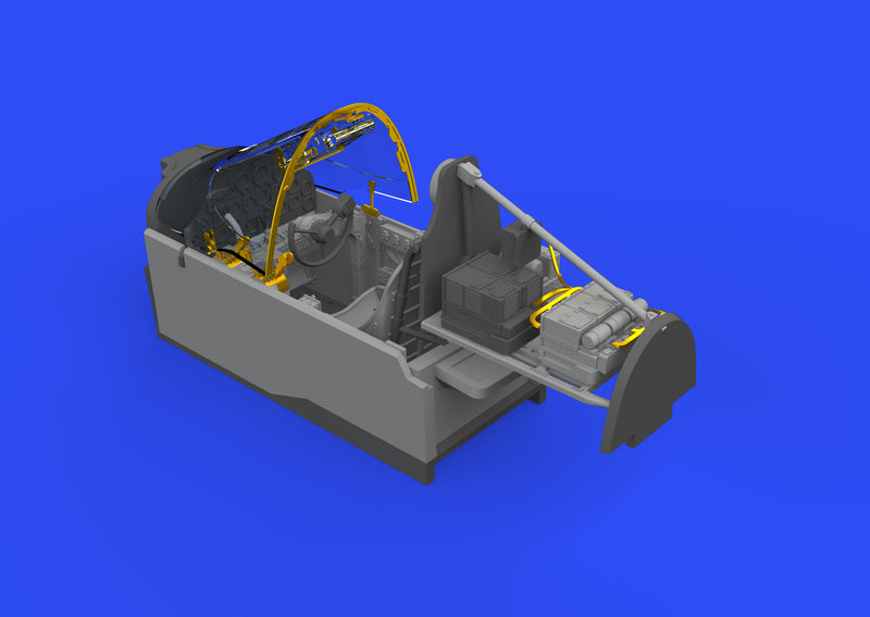 ED648544 Eduard 1/48 P-38F cockpit Brassin (Tamiya)