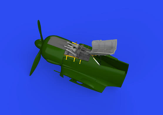 ED648649 Eduard 1/48 Fw 190F-8 fuselage guns Brassin Eduard