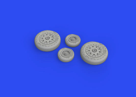 ED648682 Eduard 1/48 F-4B wheels Brassin Eduard