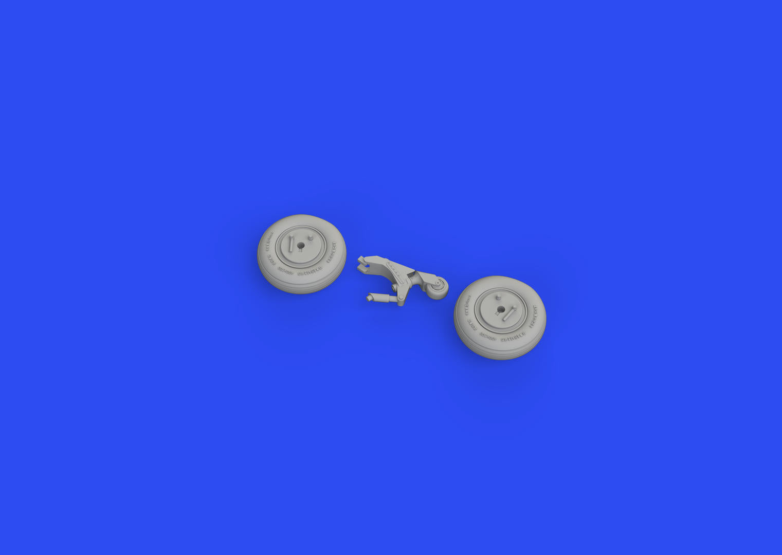 ED648693 Eduard 1/48 A6M2 (Eduard) Wheels Brassin [648693] Eduard