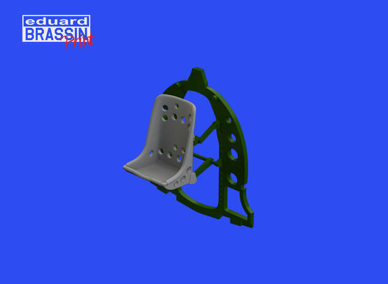 ED648698 Eduard 1/48 A6M2 (Eduard) Seat Print Brassin [648698] Eduard