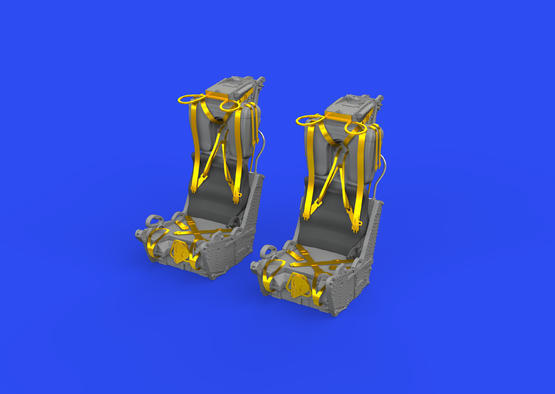 ED648710 Eduard 1/48 F-4B ejection seats late Print Brassin for Tamiya [648710] Eduard