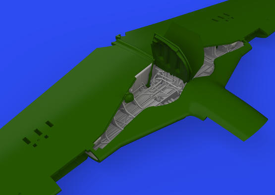 ED648742 Eduard 1/48 P-51D wheel bay Print [648742] Eduard