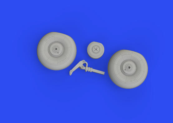ED648755 Eduard 1/48 Beaufighter Mk. X wheels [648755] Eduard