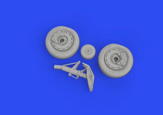 ED648761 Eduard 1/48 A-1J Skyraider wheels [648761] Eduard