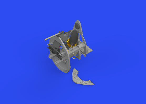 ED648765 Eduard 1/48 F4F-3 Wildcat cockpit w/ telescopic gun sight Print [648765] Eduard