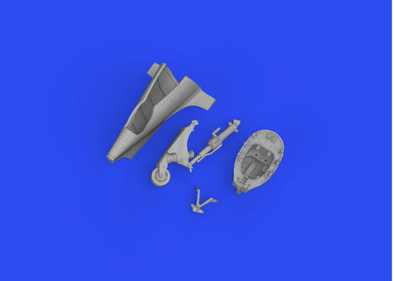 ED648772 Eduard 1/48 A6M2 Zero tailwheel Print [648772] Eduard