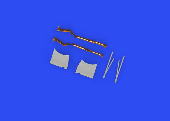 ED648779 Eduard 1/48 F4F undercarriage legs Bronze [648779] Eduard