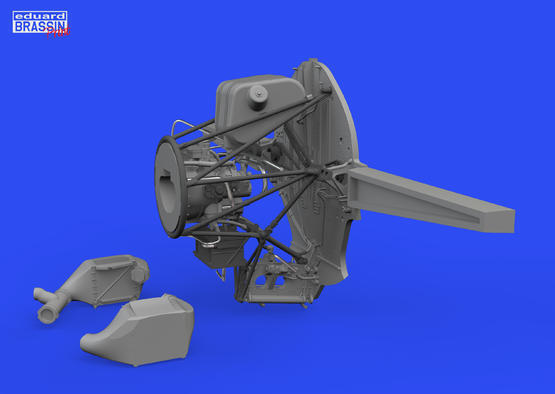 ED648795 Eduard 1/48 F4F-3 wheel bay PRINT Brassin [648795] Eduard